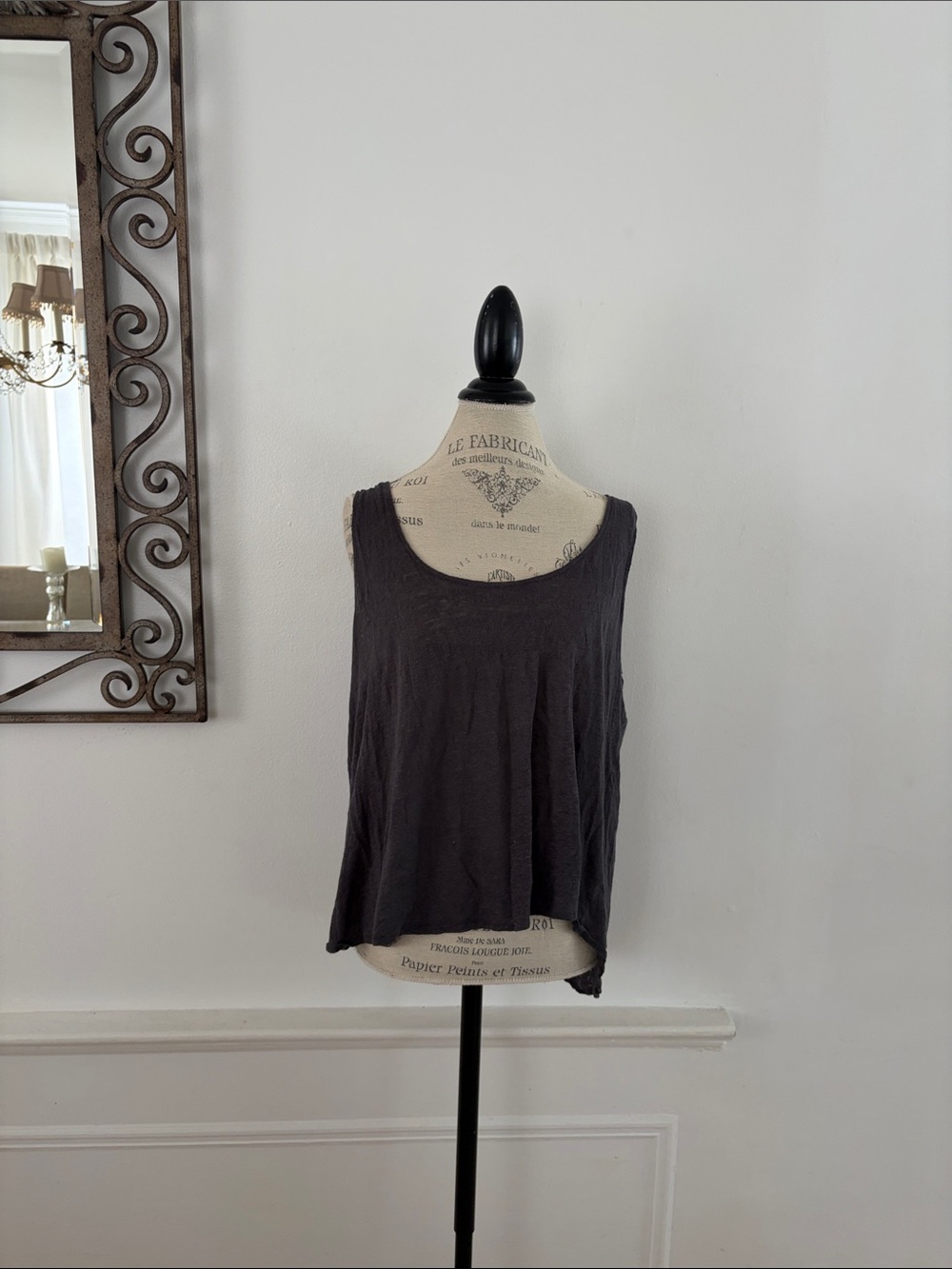 Alternative Women's Scoop Neck Tank Top - Charcoal